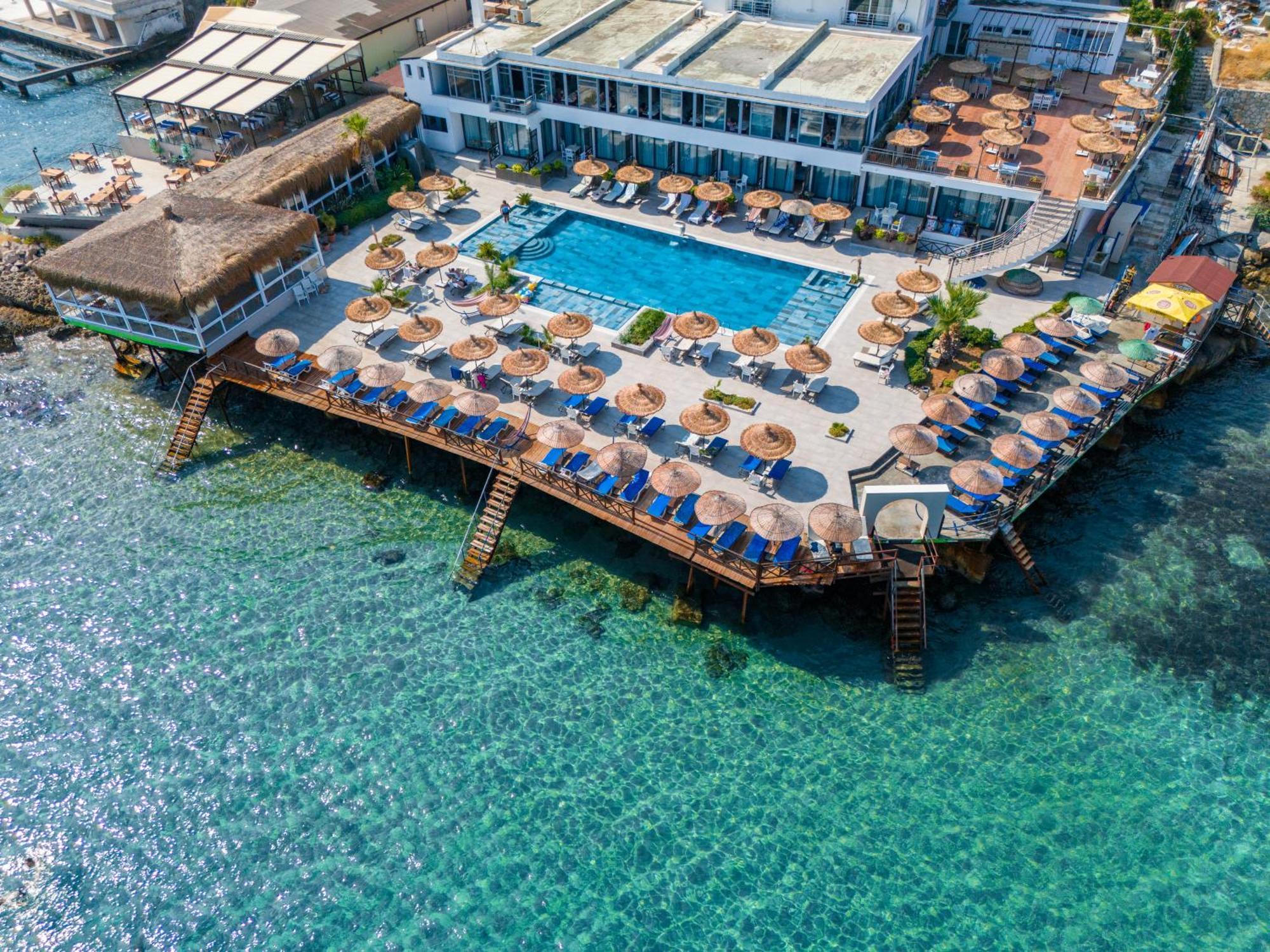 Manolya Hotel ラピソス エクステリア 写真